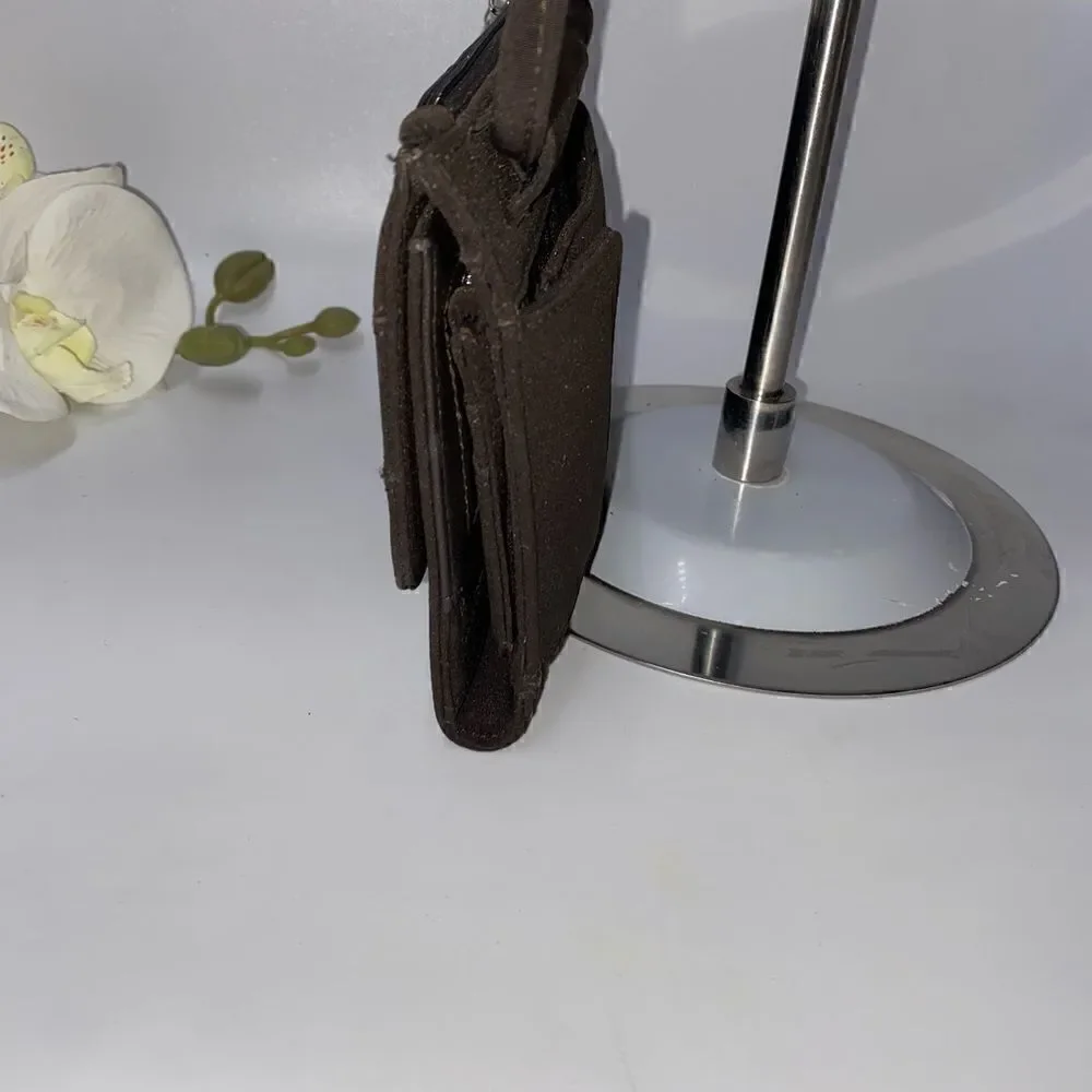 Nine West Nylon Organizer Crossbody Brown Small